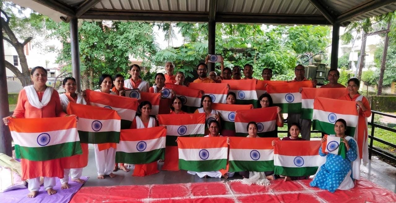 Independence Day celebration with the Inner Peace community